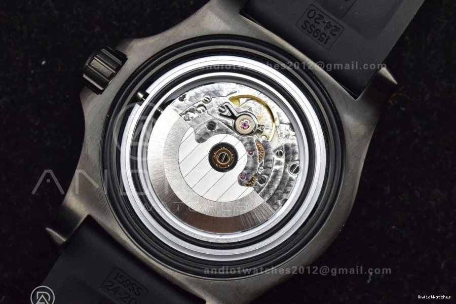 Superocean Best Black 1174 Dial A Black Automatic BestValue Rubber 44 on Strap TF Edition Bezel 1:1 Black 0827